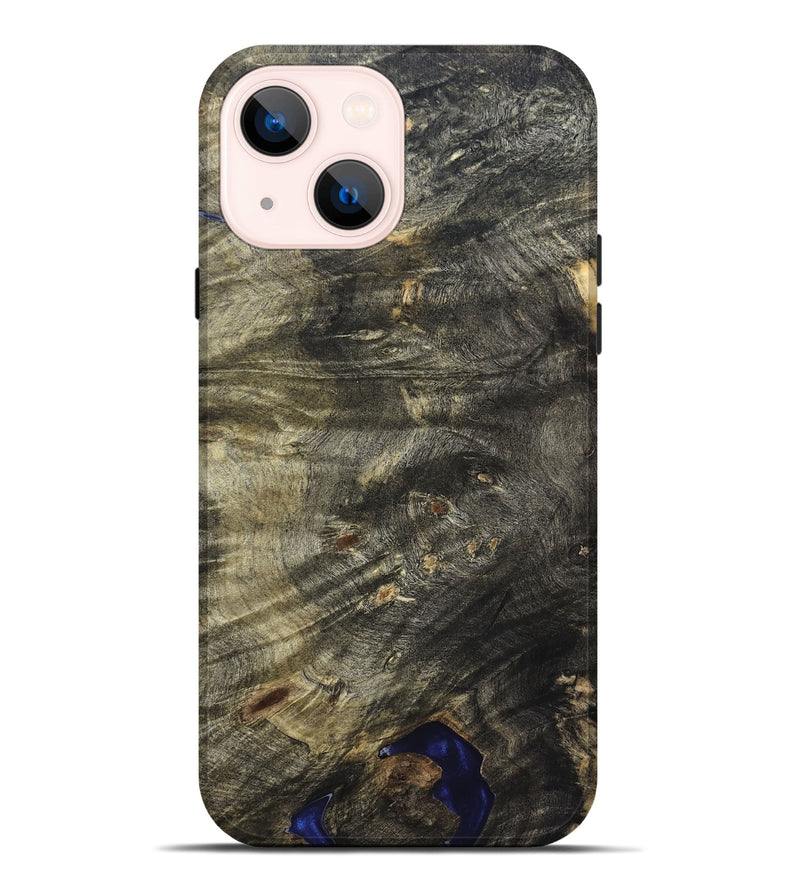 iPhone 14 Plus Wood Live Edge Phone Case - Viviana (Solid Wood, 823727)