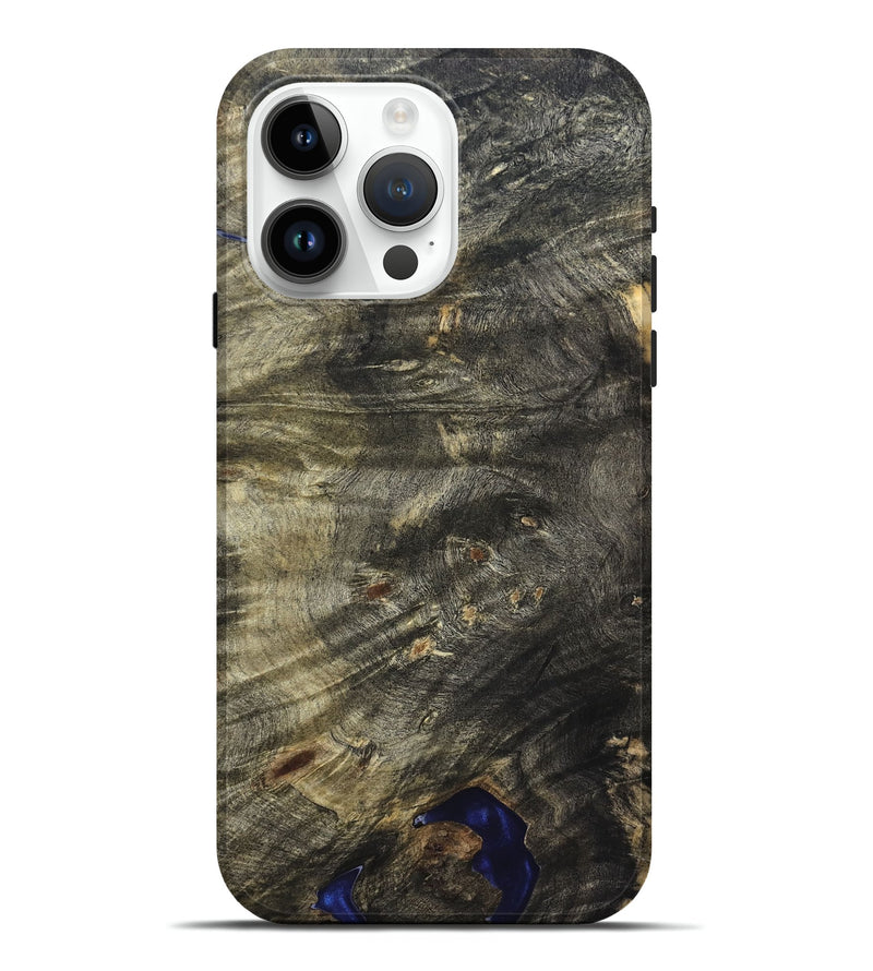 iPhone 15 Pro Max Wood Live Edge Phone Case - Viviana (Solid Wood, 823727)