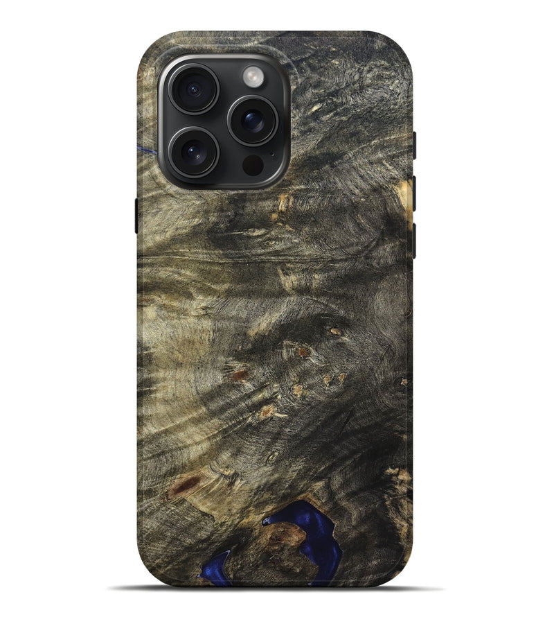 iPhone 16 Pro Max Wood Live Edge Phone Case - Viviana (Solid Wood, 823727)