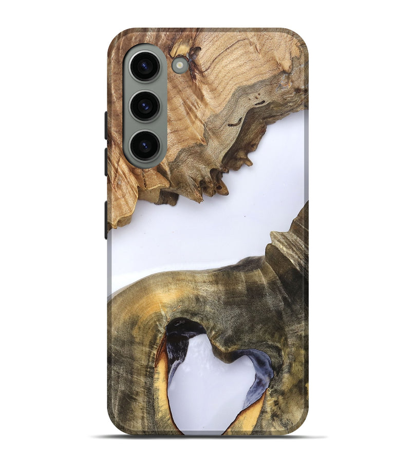 Galaxy S23 Plus Wood Live Edge Phone Case - Eldora (Clear, 823728)