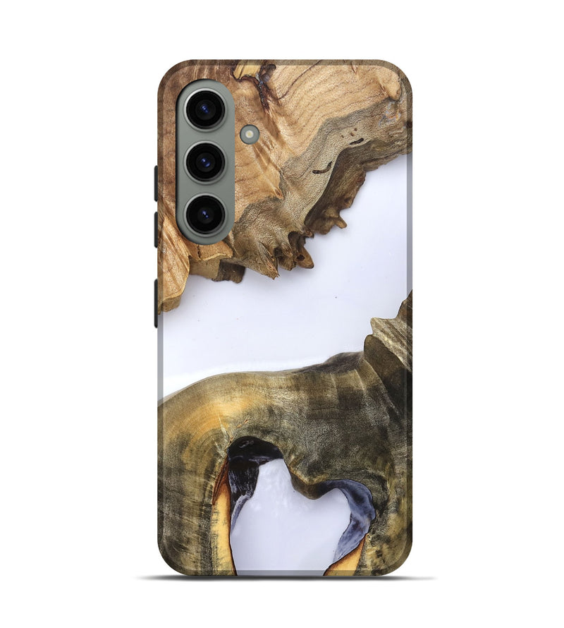 Galaxy S24 Wood Live Edge Phone Case - Eldora (Clear, 823728)