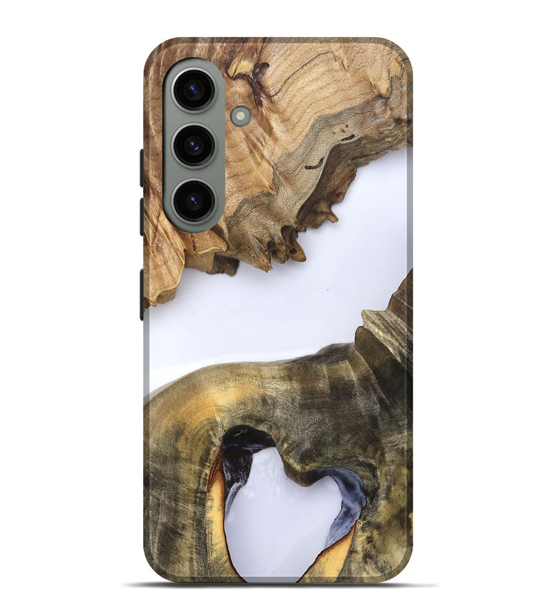 Galaxy S24 Plus Wood Live Edge Phone Case - Eldora (Clear, 823728)