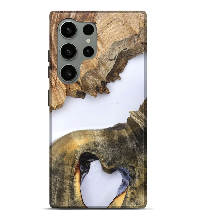 Galaxy S24 Ultra Wood Live Edge Phone Case - Eldora (Clear, 823728)