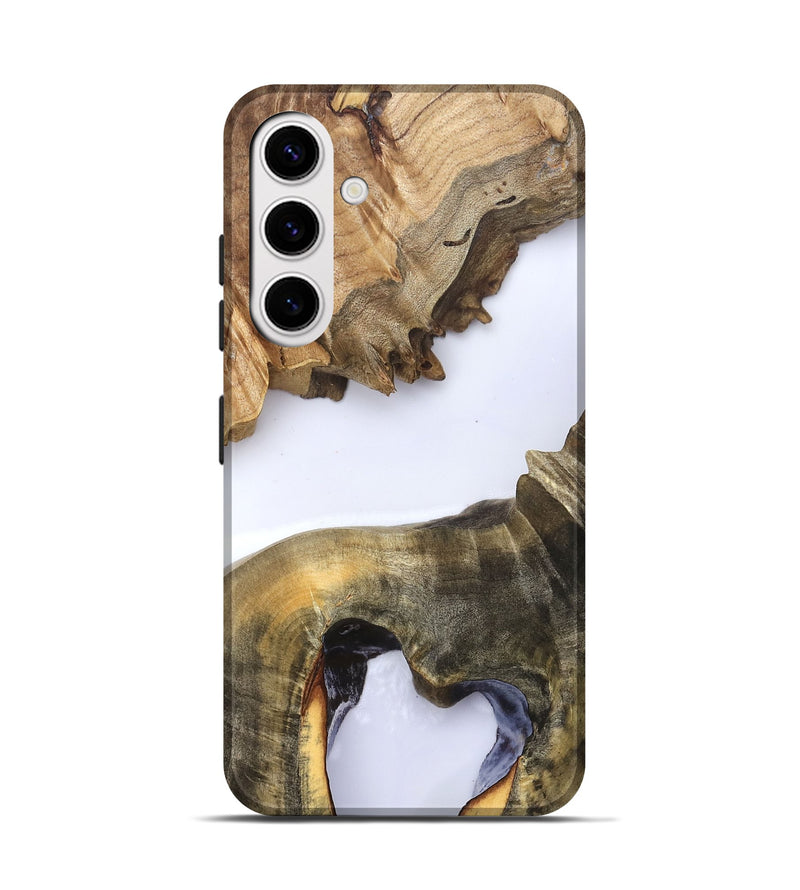 Galaxy S25 Wood Live Edge Phone Case - Eldora (Clear, 823728)