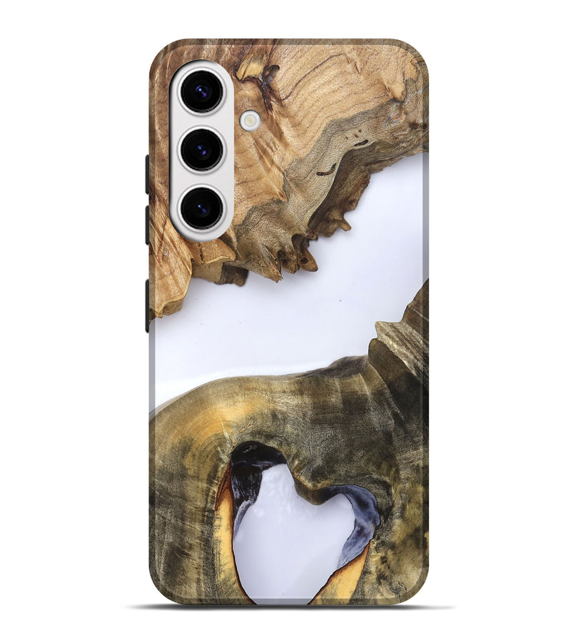 Galaxy S25 Plus Wood Live Edge Phone Case - Eldora (Clear, 823728)