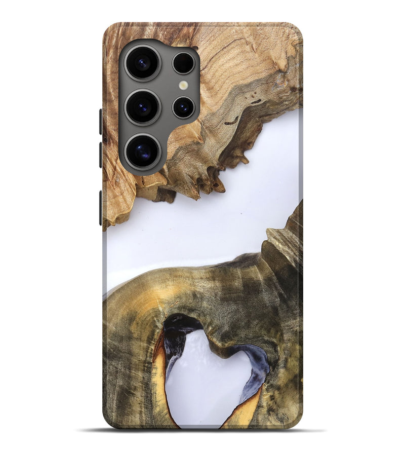 Galaxy S25 Ultra Wood Live Edge Phone Case - Eldora (Clear, 823728)