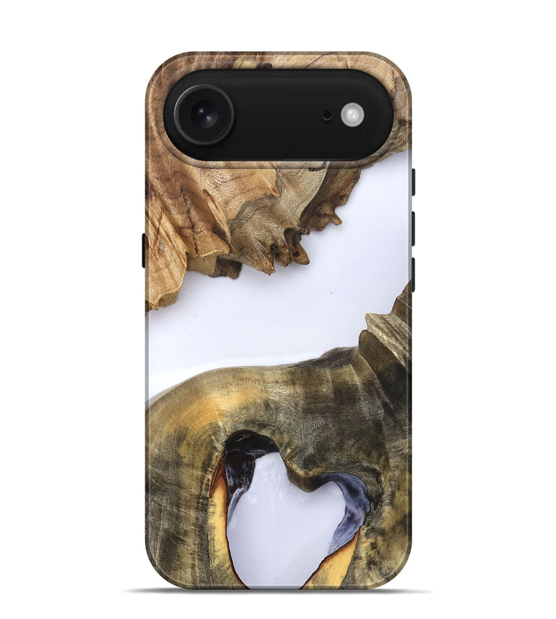 iPhone 17 Air Wood Live Edge Phone Case - Eldora (Clear, 823728)