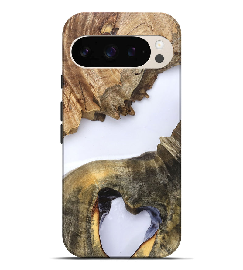 Pixel 10 Pro XL Wood Live Edge Phone Case - Eldora (Clear, 823728)