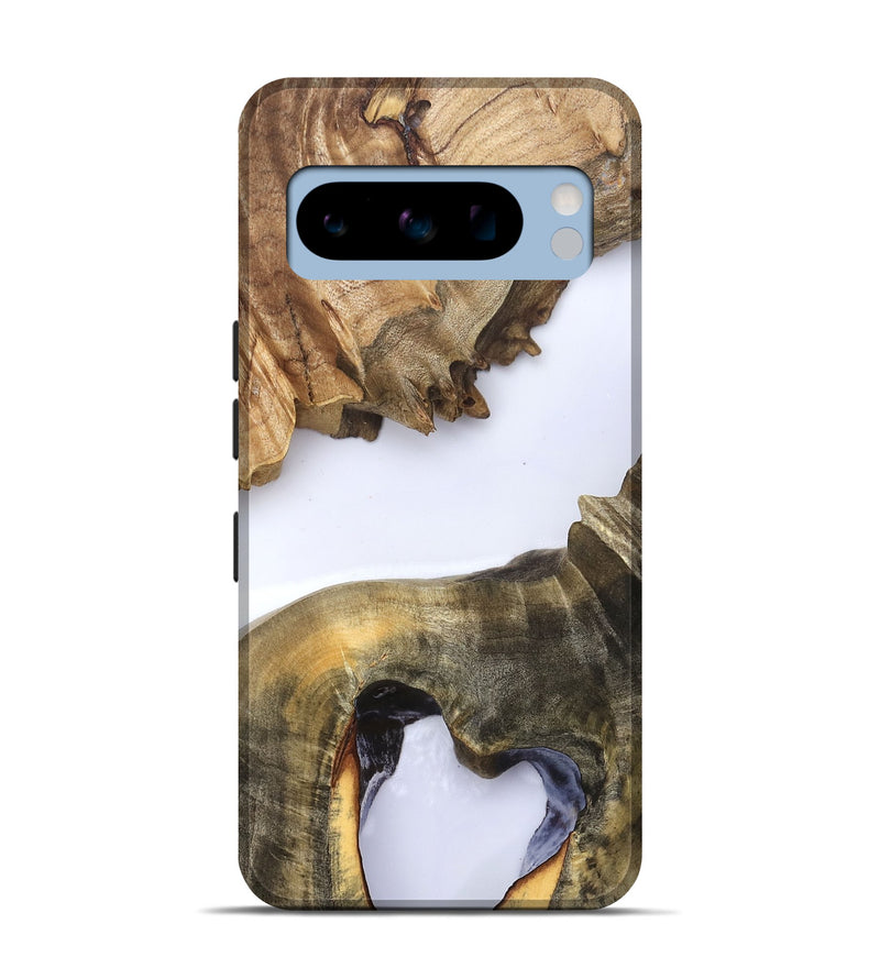 Pixel 8 Pro Wood Live Edge Phone Case - Eldora (Clear, 823728)