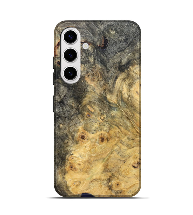 Galaxy S25 Wood Live Edge Phone Case - Emelia (Solid Wood, 823729)