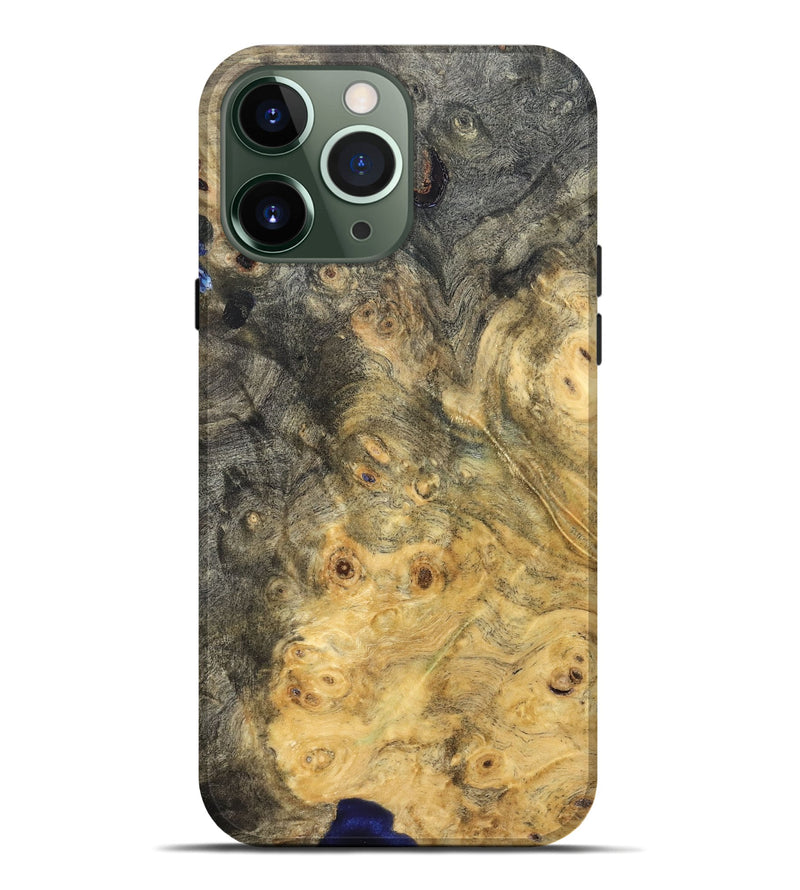 iPhone 13 Pro Max Wood Live Edge Phone Case - Emelia (Solid Wood, 823729)