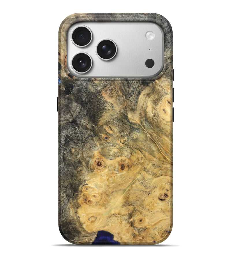 iPhone 17 Pro Max Wood Live Edge Phone Case - Emelia (Solid Wood, 823729)