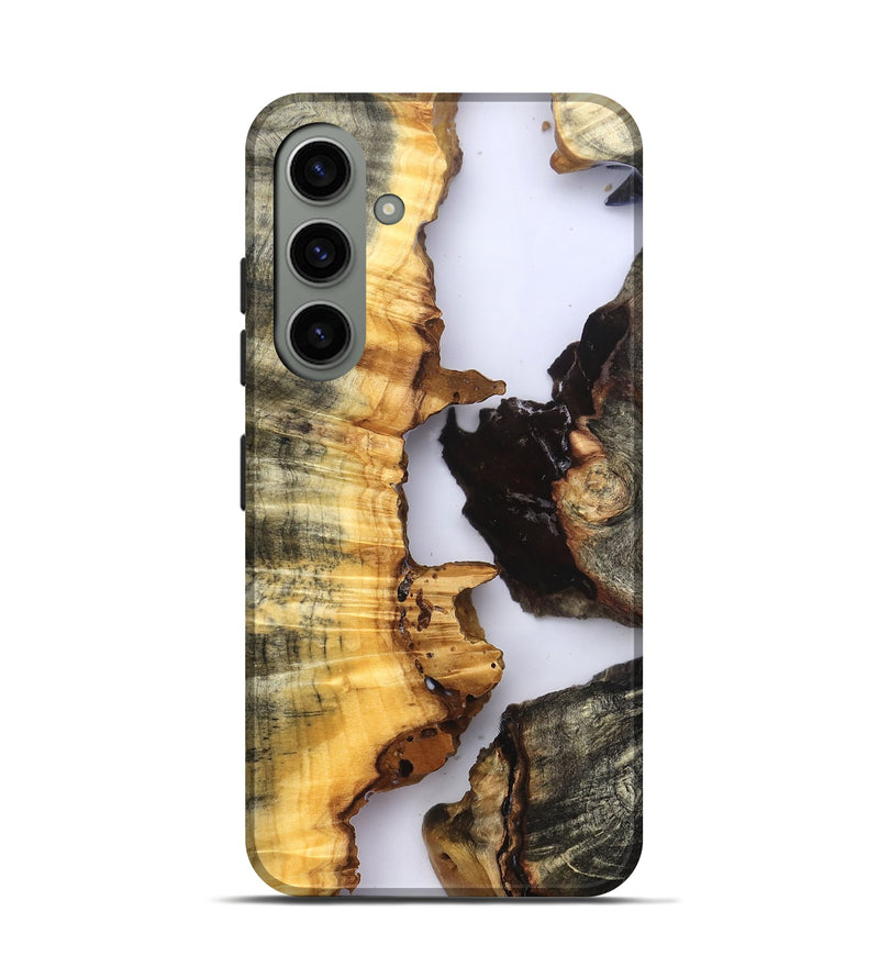 Galaxy S24 Wood Live Edge Phone Case - Akeem (Clear, 823735)