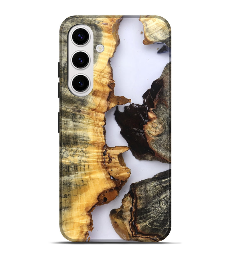 Galaxy S25 Plus Wood Live Edge Phone Case - Akeem (Clear, 823735)