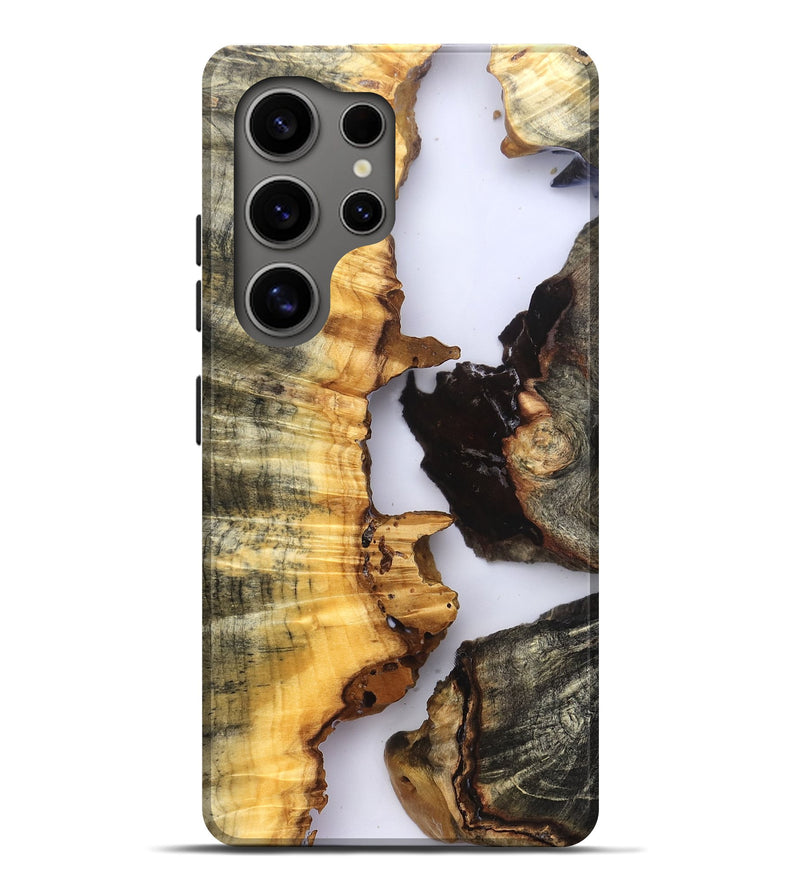 Galaxy S25 Ultra Wood Live Edge Phone Case - Akeem (Clear, 823735)