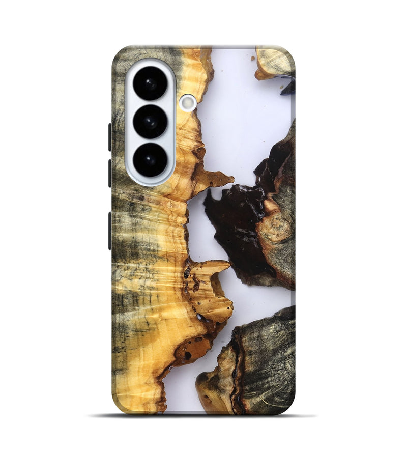 Galaxy S26 Wood Live Edge Phone Case - Akeem (Clear, 823735)