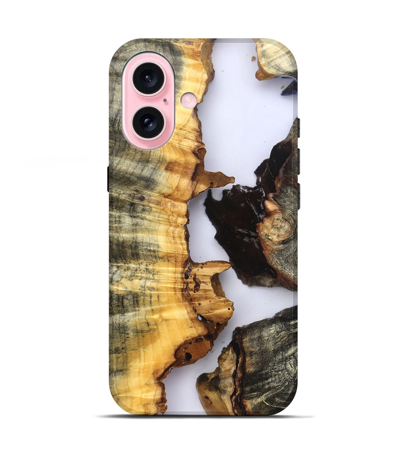 iPhone 17 Wood Live Edge Phone Case - Akeem (Clear, 823735)