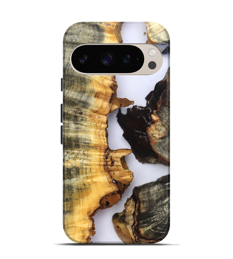 Pixel 9 Wood Live Edge Phone Case - Akeem (Clear, 823735)