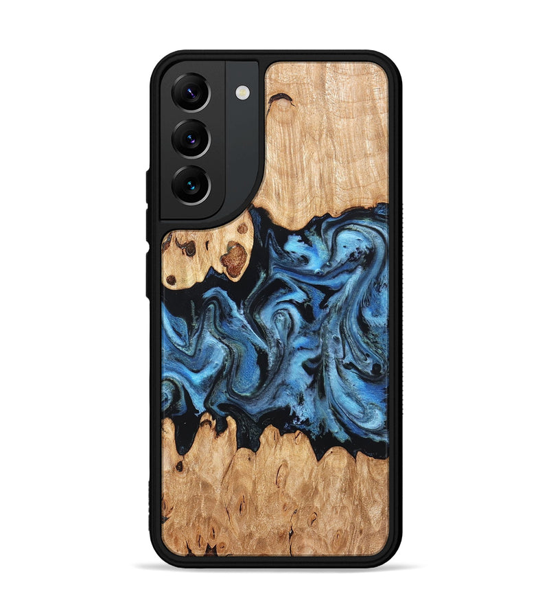 Galaxy S22 Plus Wood Phone Case - Maya (Blue, 823784)