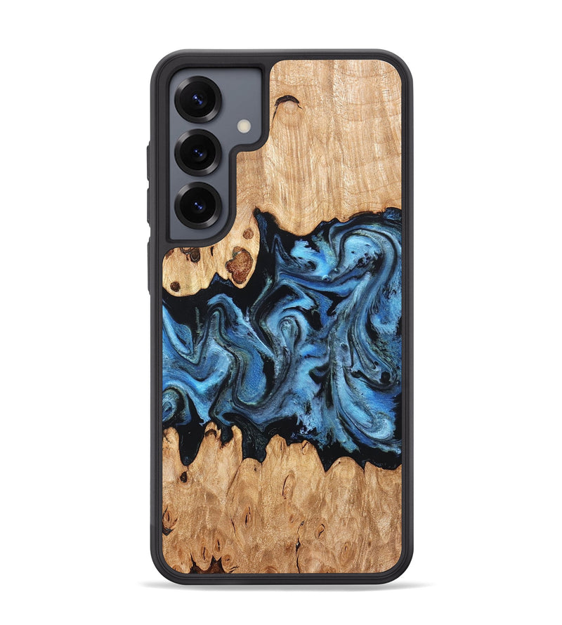 Galaxy S25 Plus Wood Phone Case - Maya (Blue, 823784)