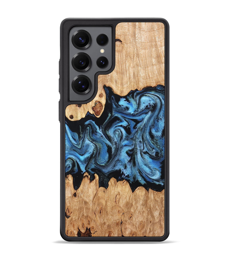 Galaxy S25 Ultra Wood Phone Case - Maya (Blue, 823784)