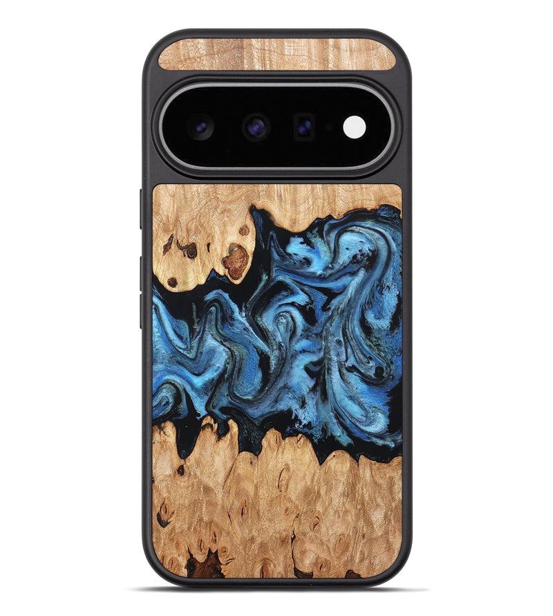 Pixel 11 Pro XL Wood Phone Case - Maya (Blue, 823784)