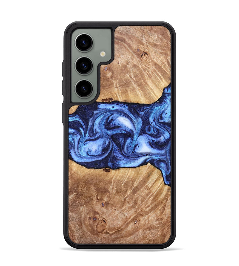 Galaxy S24 Plus Wood Phone Case - Dewayne (Blue, 823787)