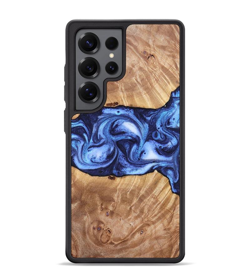 Galaxy S25 Ultra Wood Phone Case - Dewayne (Blue, 823787)
