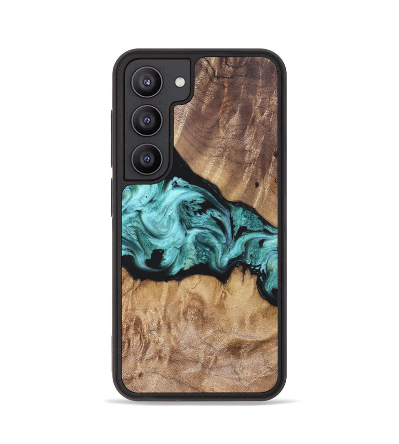 Galaxy S23 Wood Phone Case - Kole (Blue, 823788)
