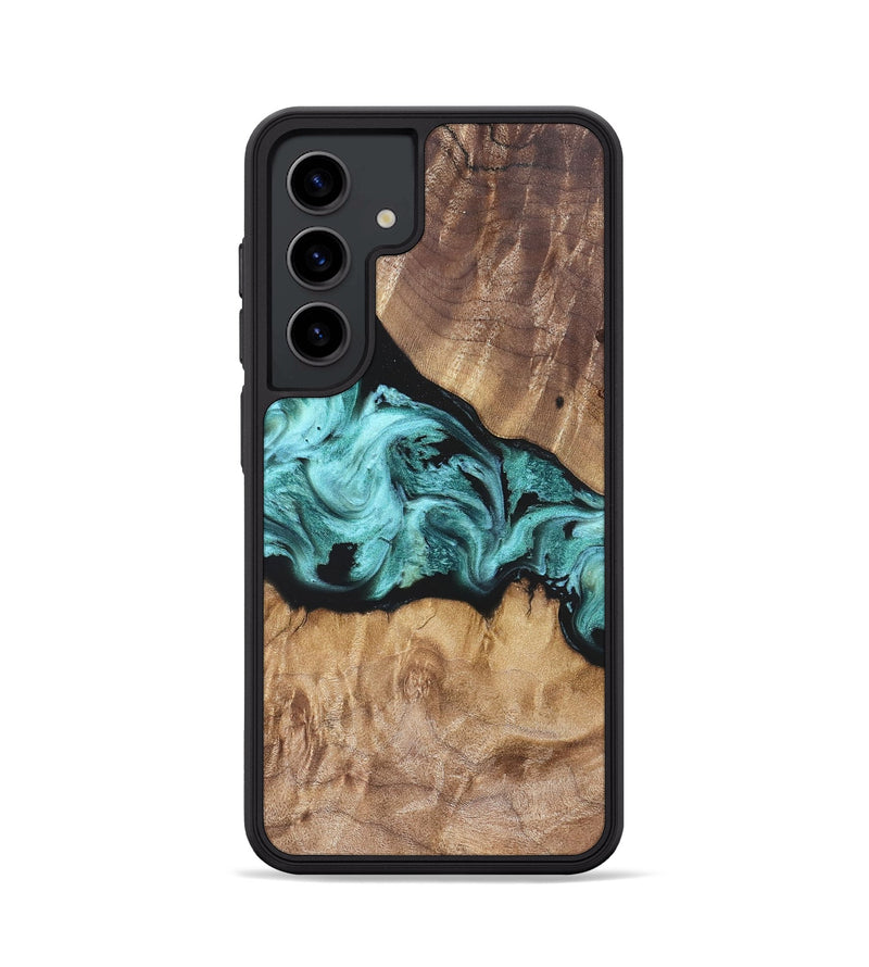 Galaxy S24 Wood Phone Case - Kole (Blue, 823788)