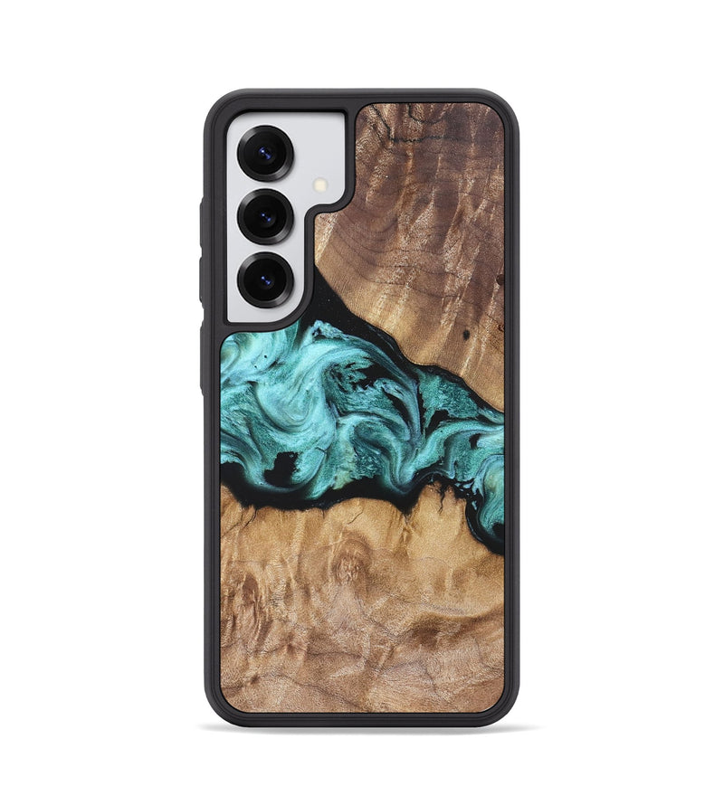 Galaxy S25 Wood Phone Case - Kole (Blue, 823788)