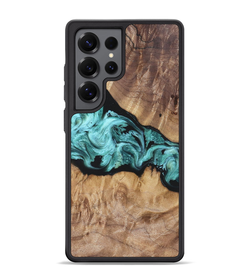 Galaxy S25 Ultra Wood Phone Case - Kole (Blue, 823788)