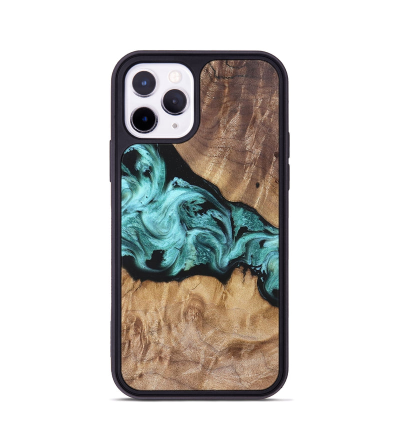 iPhone 11 Pro Wood Phone Case - Kole (Blue, 823788)