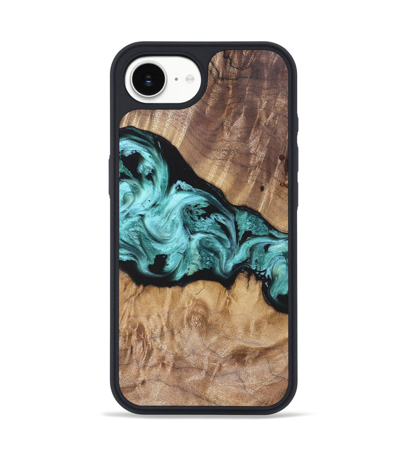 iPhone 17e Wood Phone Case - Kole (Blue, 823788)