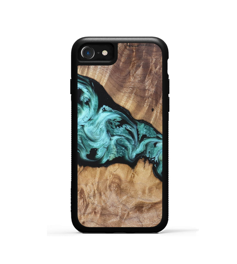 iPhone SE Wood Phone Case - Kole (Blue, 823788)