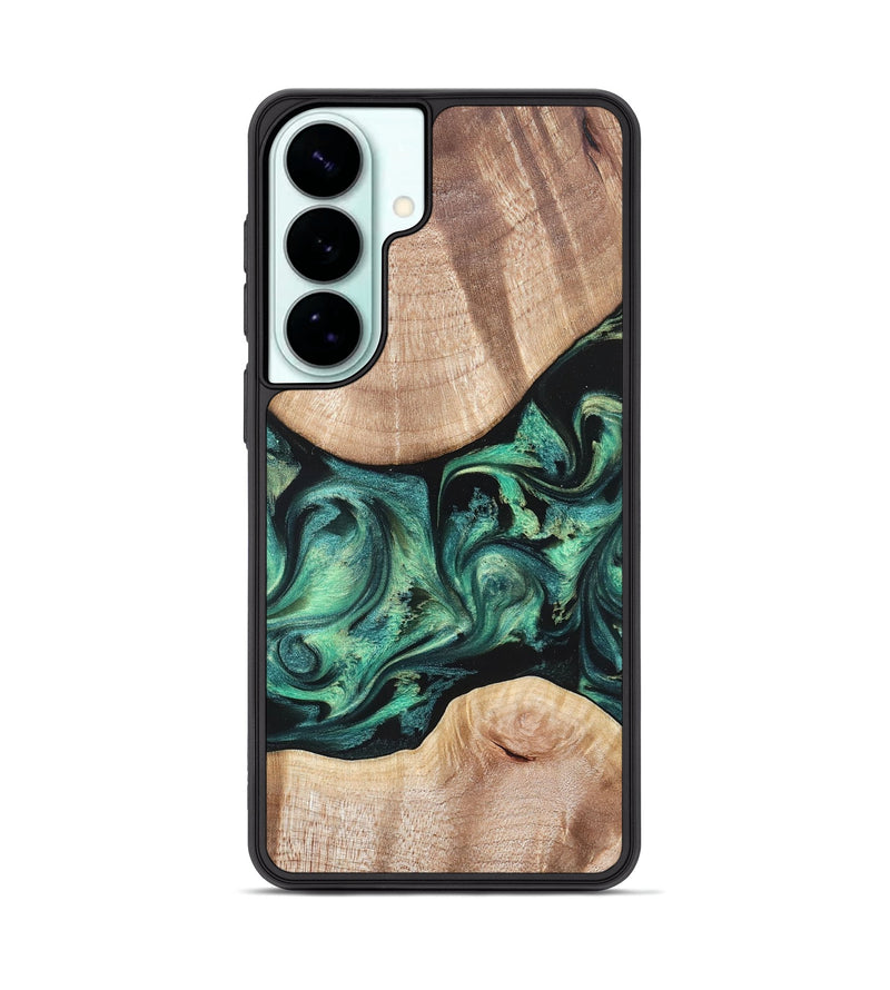 Galaxy S26 Plus Wood Phone Case - Justice (Green, 823789)