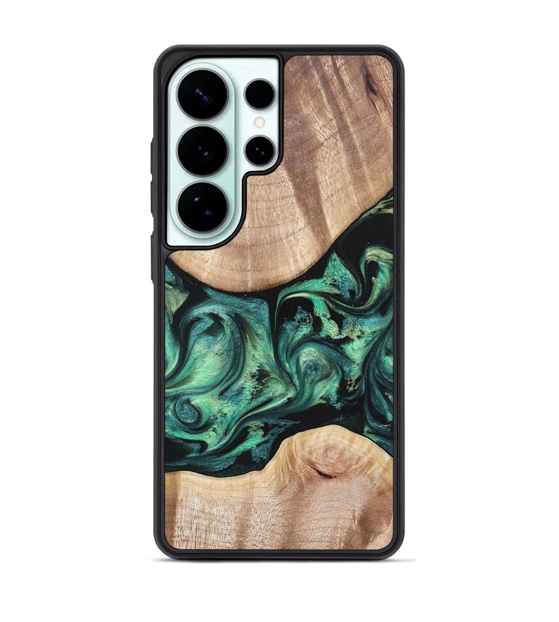 Galaxy S26 Ultra Wood Phone Case - Justice (Green, 823789)
