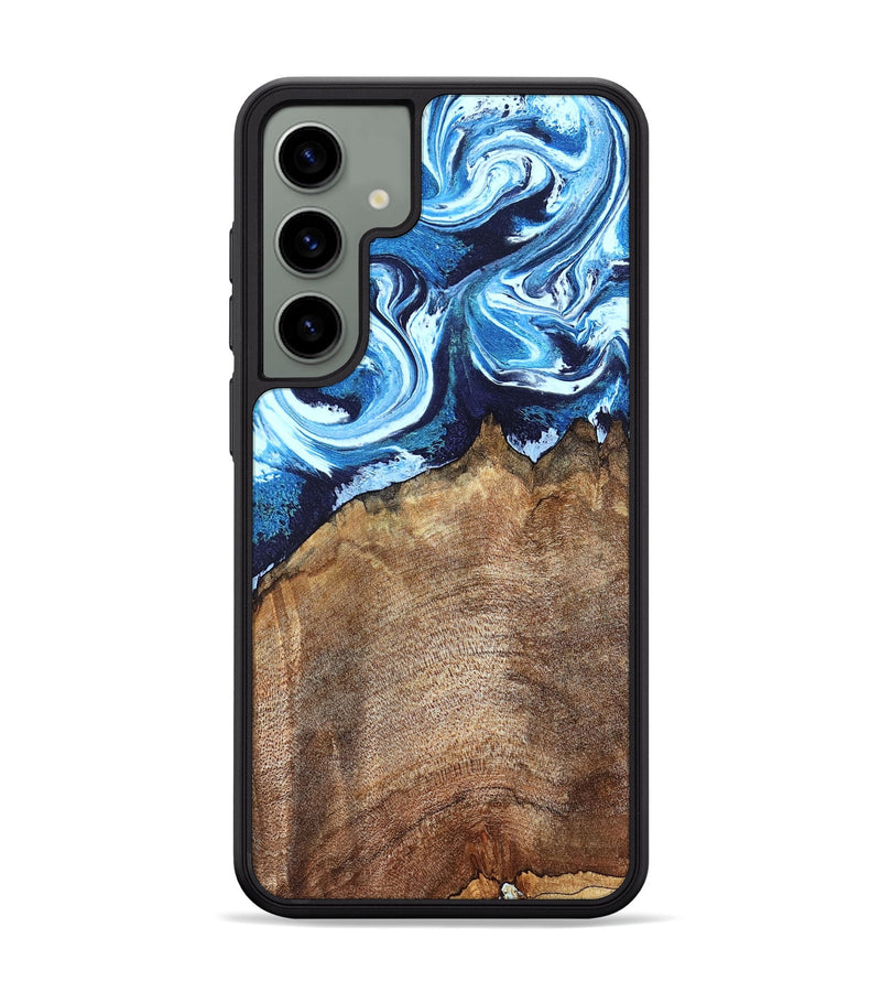 Galaxy S24 Plus Wood Phone Case - Creed (Blue, 823792)