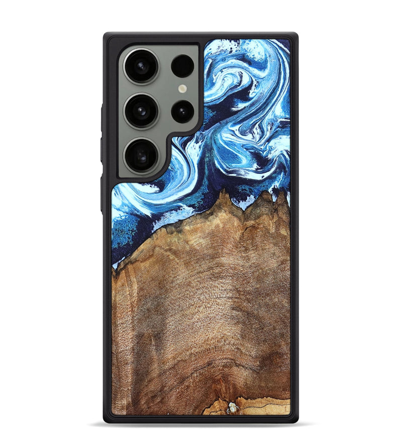 Galaxy S24 Ultra Wood Phone Case - Creed (Blue, 823792)