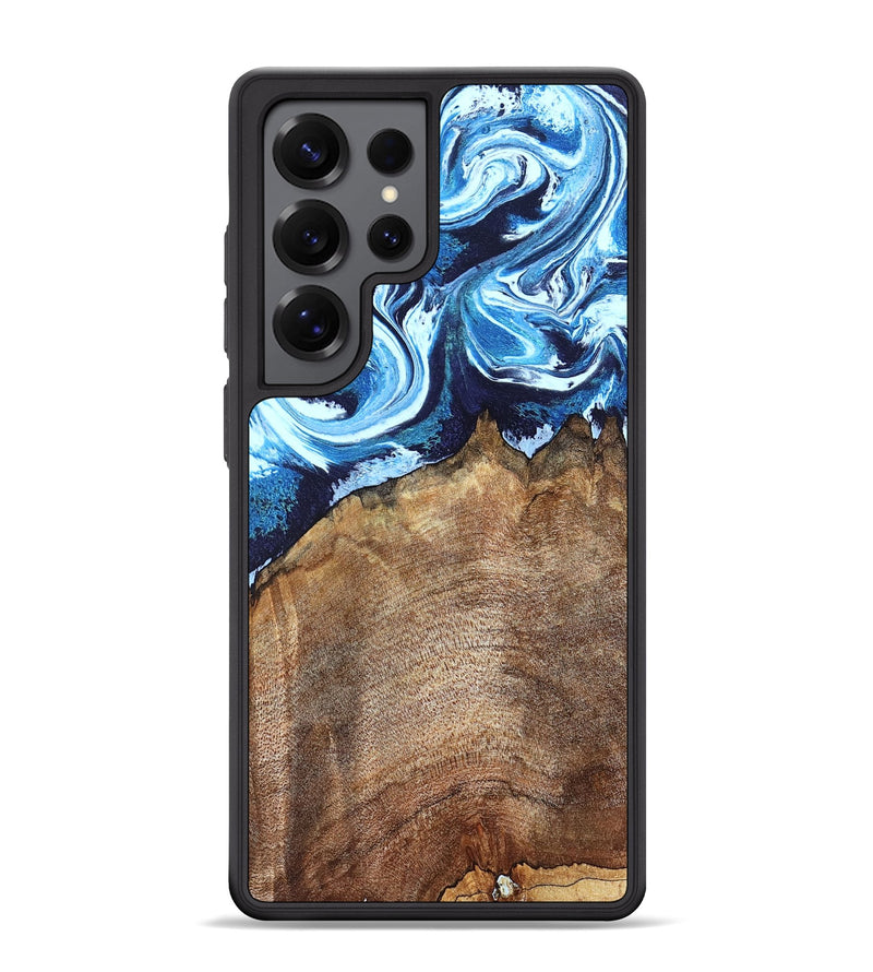 Galaxy S25 Ultra Wood Phone Case - Creed (Blue, 823792)