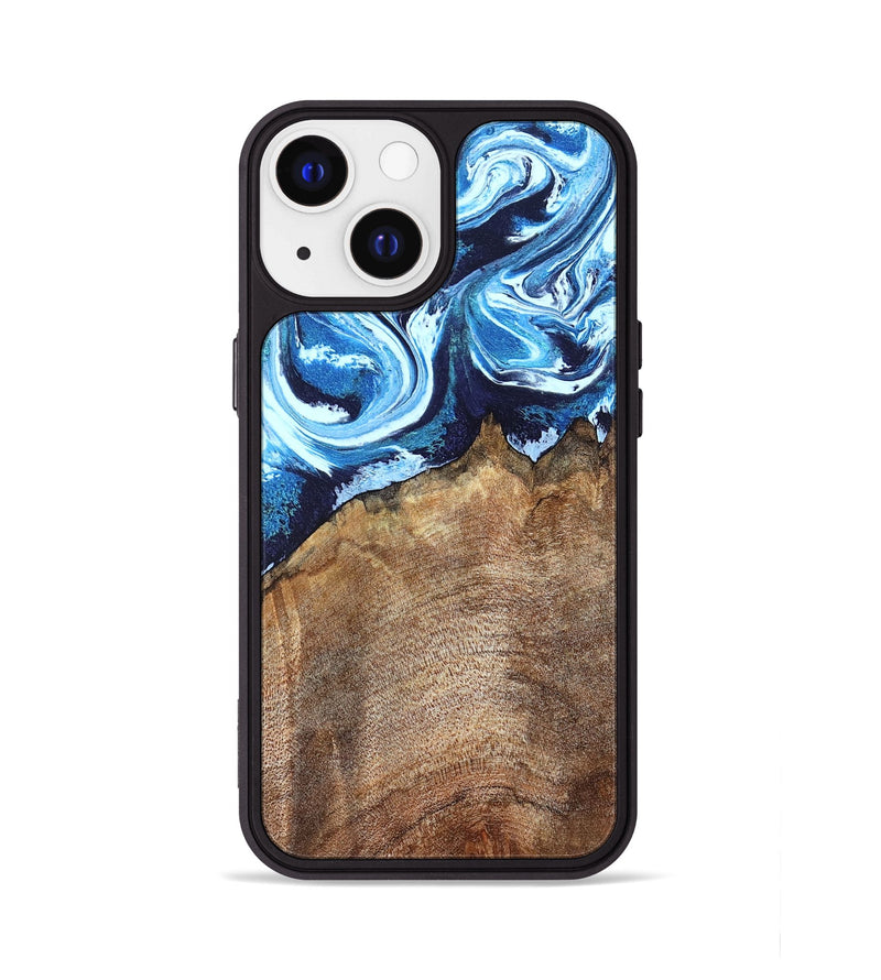 iPhone 13 Wood Phone Case - Creed (Blue, 823792)