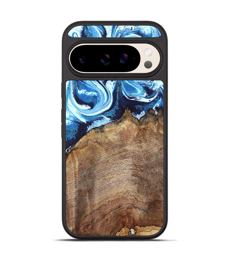 Pixel 10 Wood Phone Case - Creed (Blue, 823792)