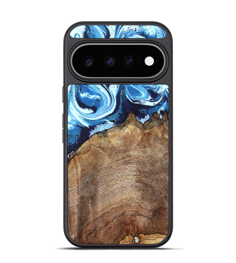 Pixel 11 Pro Wood Phone Case - Creed (Blue, 823792)