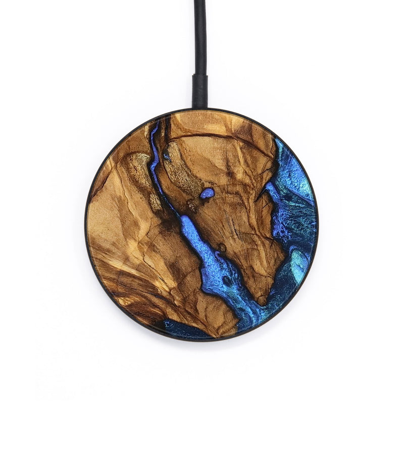 Circle Wood Wireless Charger - Jax (Ancient Olive, 823793)