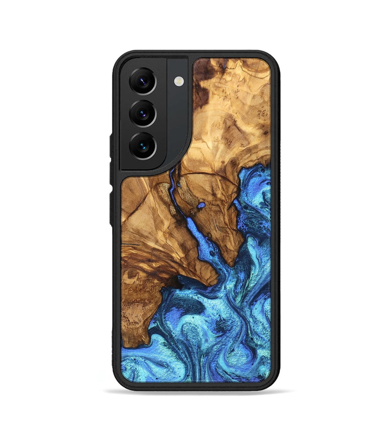 Galaxy S22 Wood Phone Case - Jax (Ancient Olive, 823793)