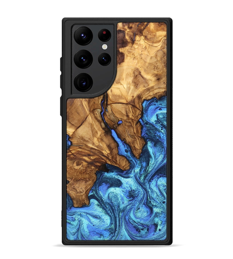 Galaxy S22 Ultra Wood Phone Case - Jax (Ancient Olive, 823793)