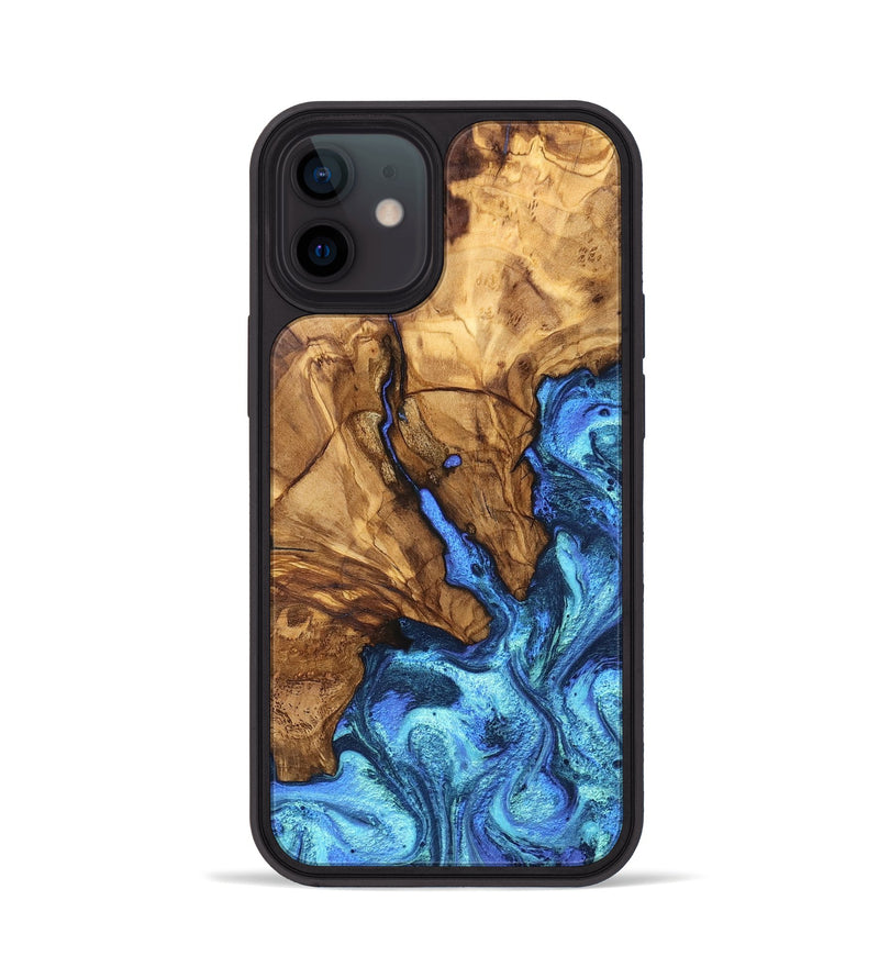 iPhone 12 Wood Phone Case - Jax (Ancient Olive, 823793)
