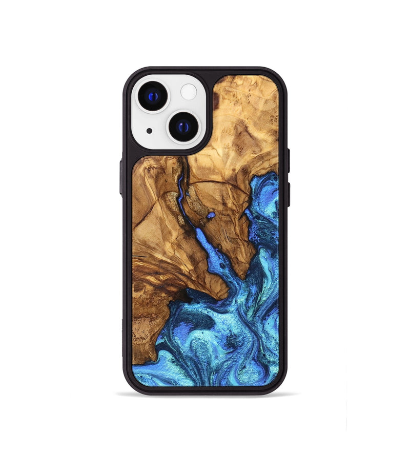 iPhone 13 mini Wood Phone Case - Jax (Ancient Olive, 823793)