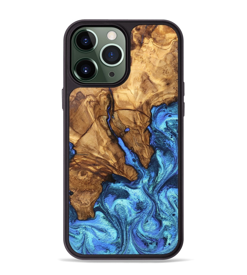 iPhone 13 Pro Max Wood Phone Case - Jax (Ancient Olive, 823793)