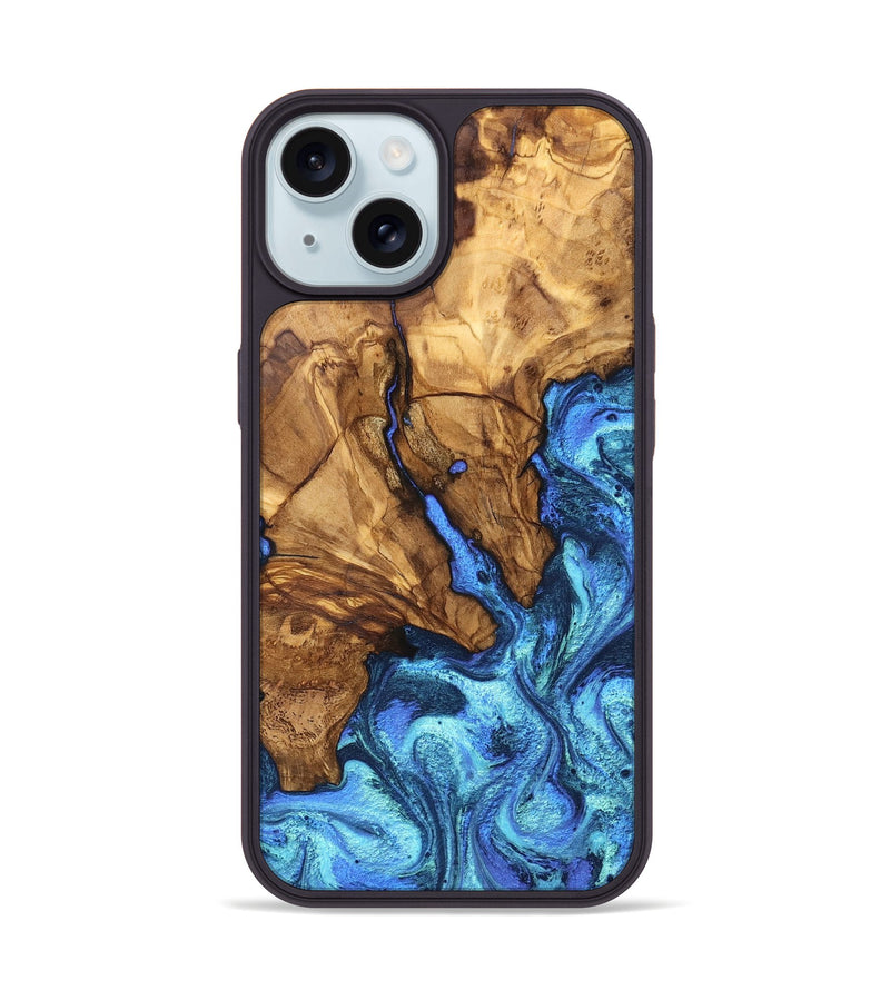 iPhone 15 Wood Phone Case - Jax (Ancient Olive, 823793)